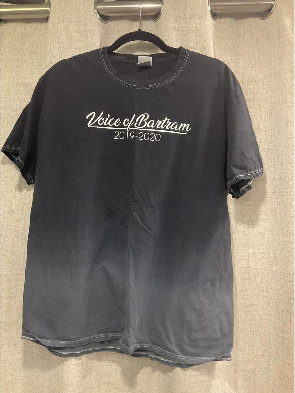 VOICE OF BARTRAM 2019-2020 Avoice4peace Mens Short Sleeve Tee Size L